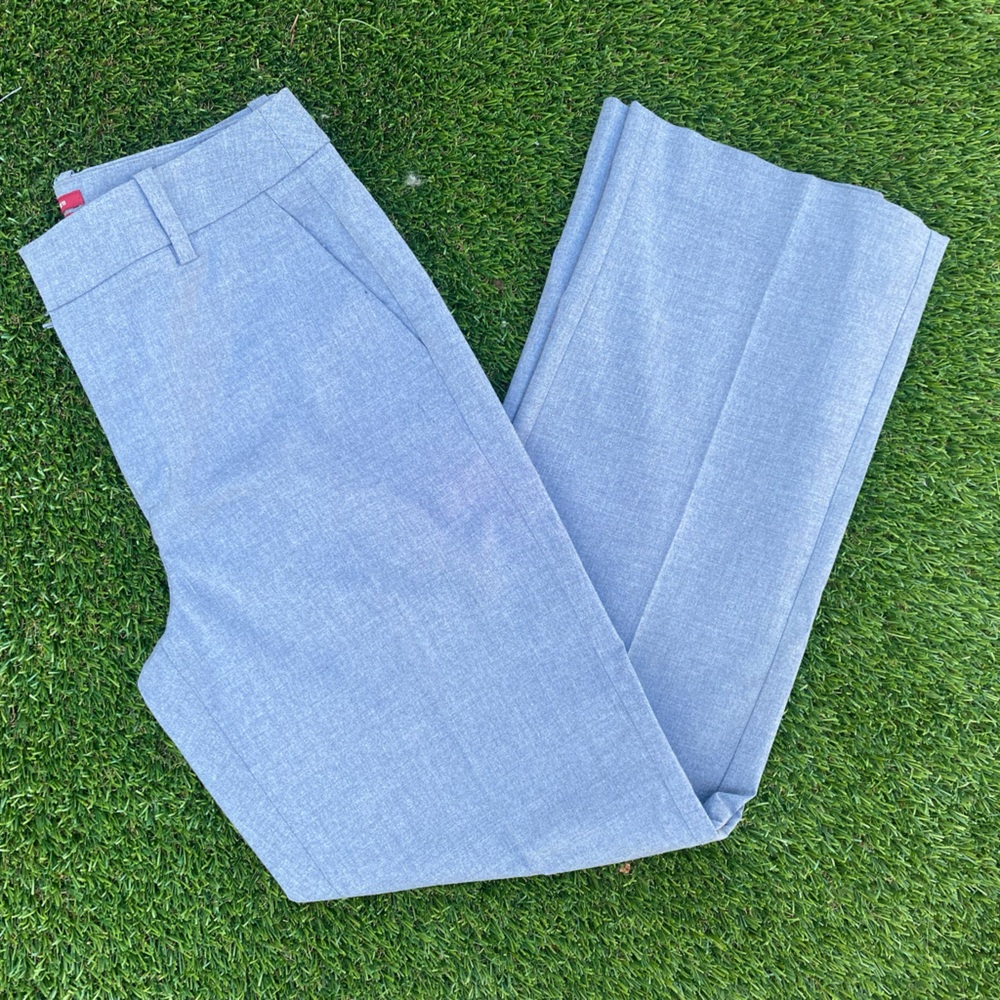 MERONA STRETCH FIT 1 GRAY SLACKS WORK TROUSERS SIZE 2 NWOT